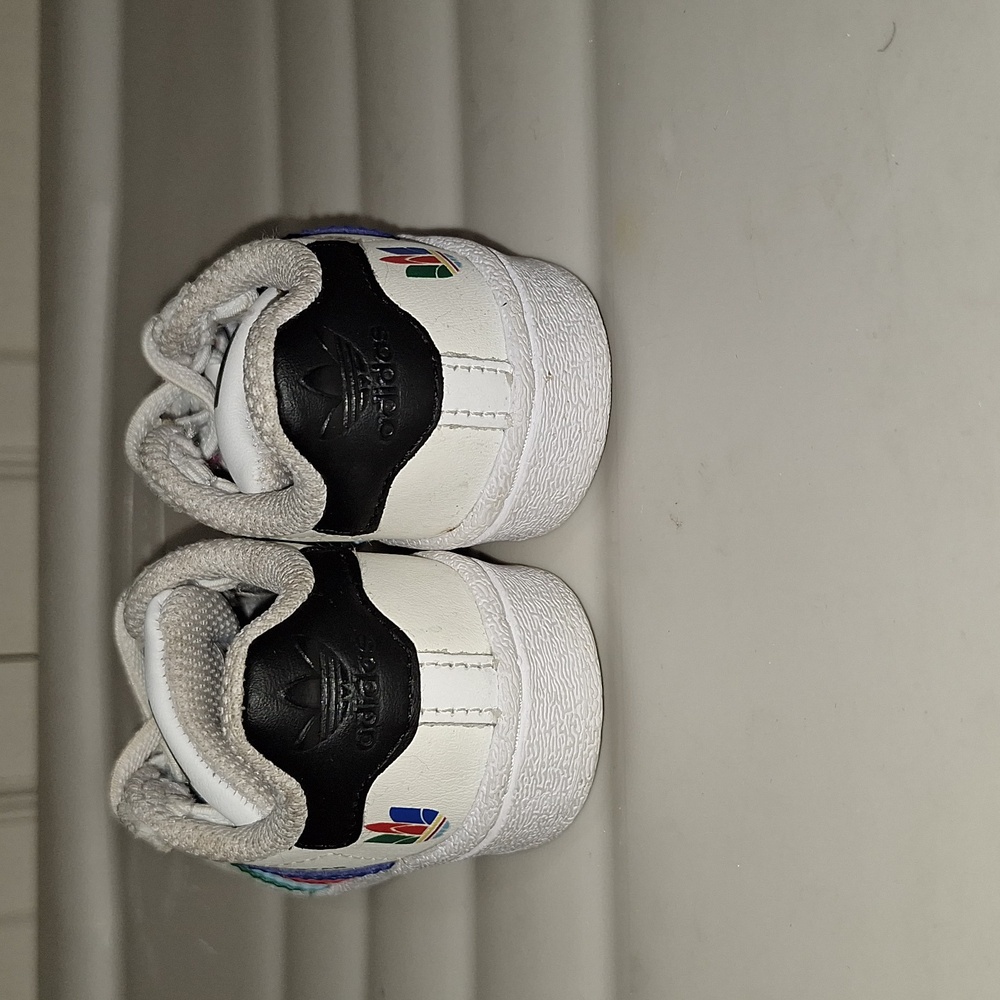 Adidas "Superstar" leather slip-on sneakers - 4K baby/ toddler - Picture 4 of 10